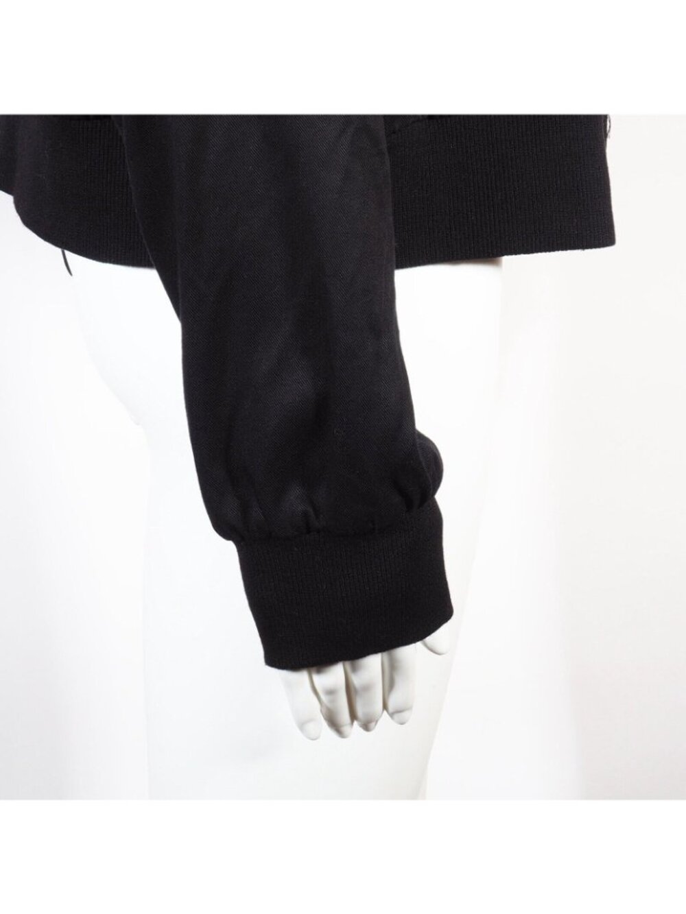 Context Womens Jacket Size S Floral Embroidered Nehru Black Pink Orange Silver - Picture 7 of 9